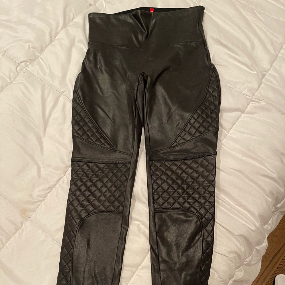 SPANX moto leggings